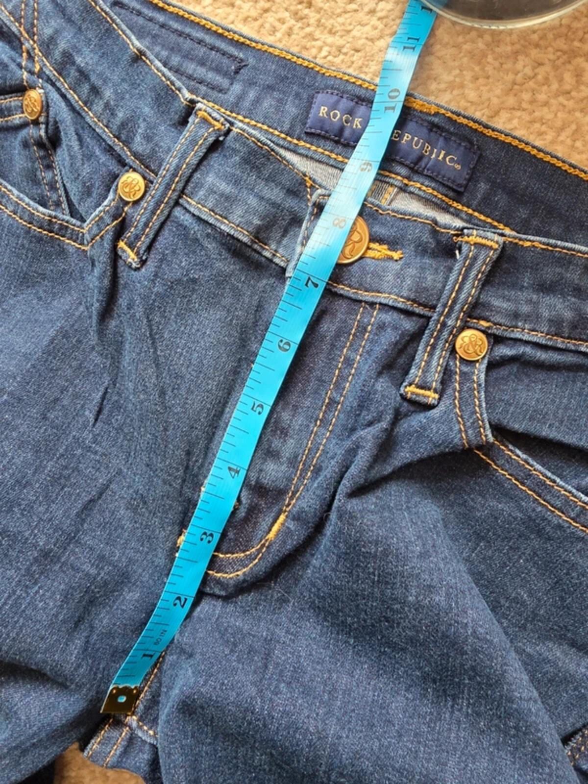 Vintage Y2K Rock & Republic Mid Rise Bootcut Jeans UK Size 8
