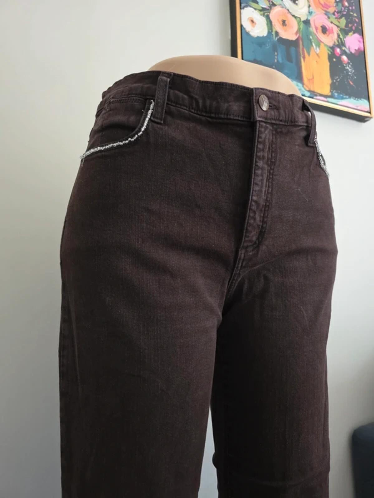 NYDJ Mid Rise Flared Vintage Y2K Jeans UK Size 12