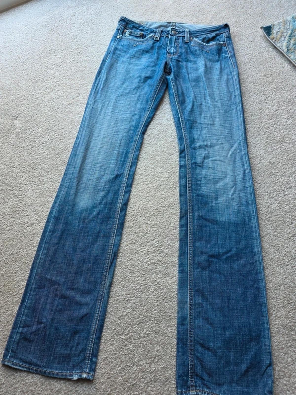Vintage Y2K LTC Mid Rise Straight Leg Jeans UK Size 8/10