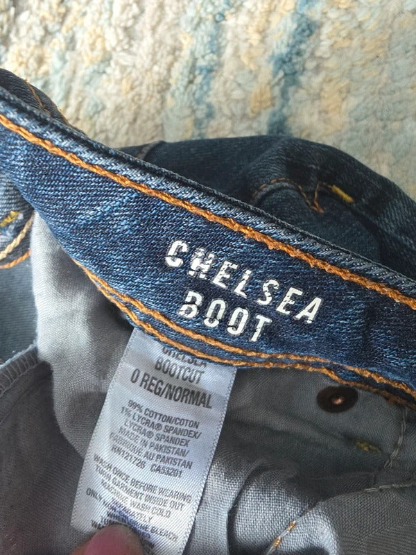 Aeropostale Low Rise Bootcut Vintage Y2K Jeans UK Size 4
