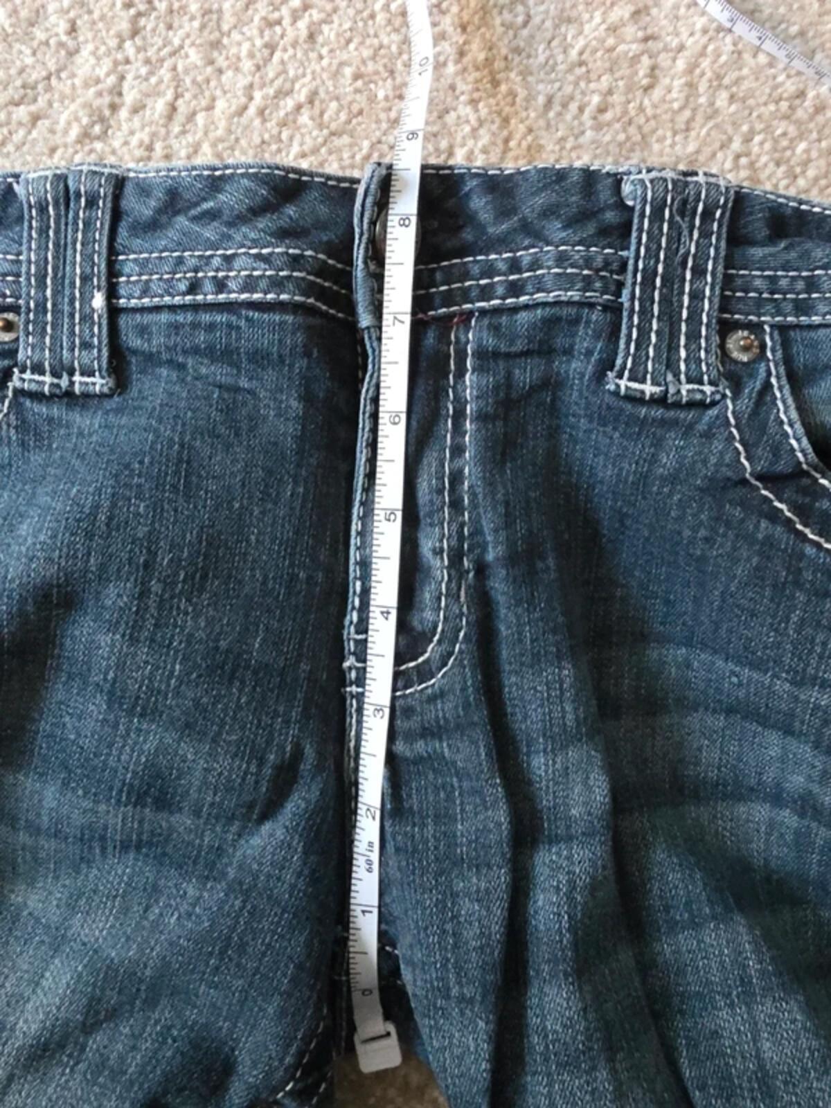 Rue 21 Mid Rise Bootcut Vintage Y2K Jeans UK Size 10/12 Tall