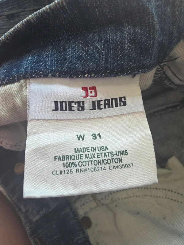 Joe’s Jeans Low Rise Relaxed Flared Vintage Y2K Jeans UK Size 10 Petite