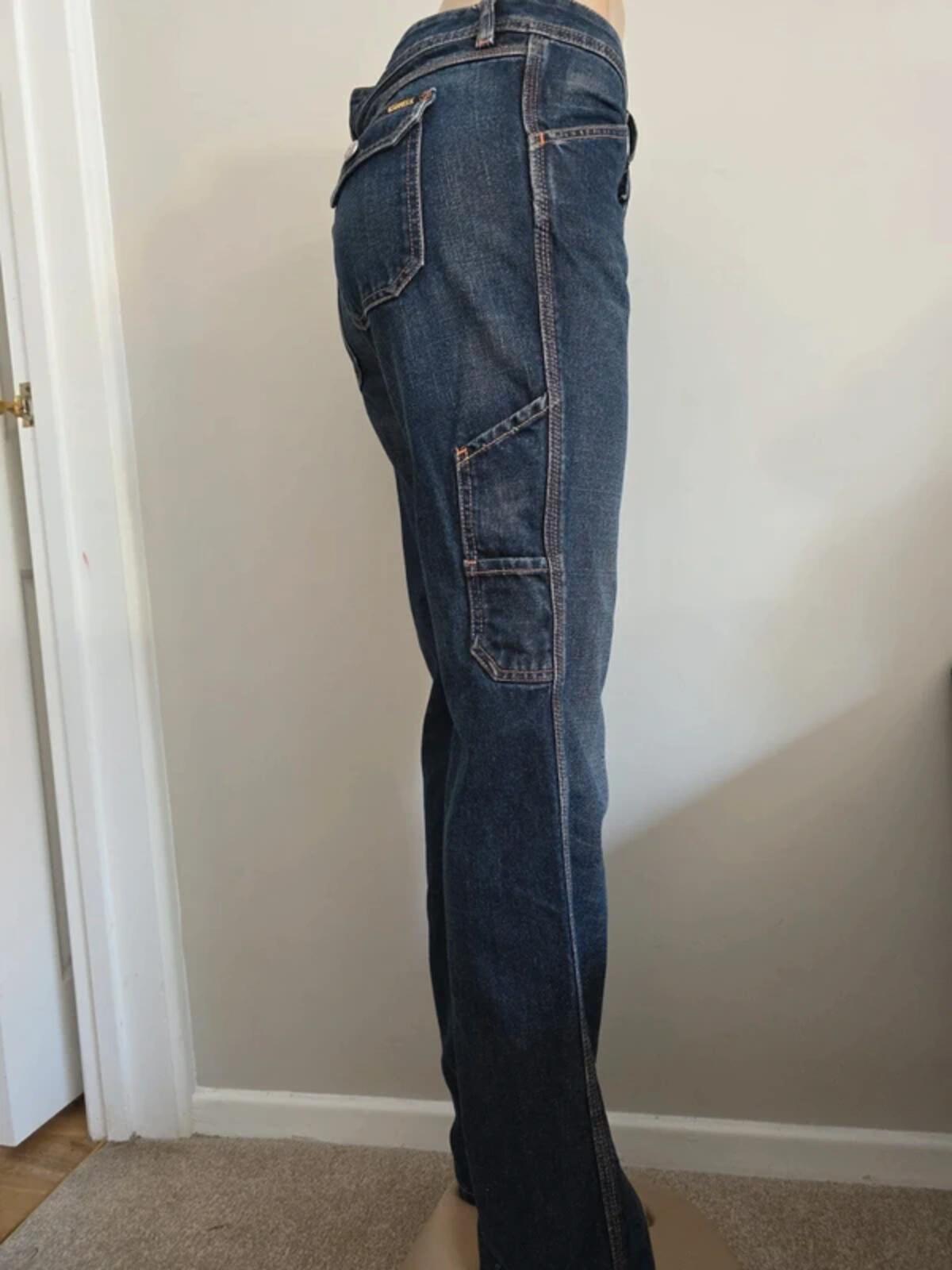 Diesel Mid Rise Baggy Vintage Y2K Jeans UK Size 8