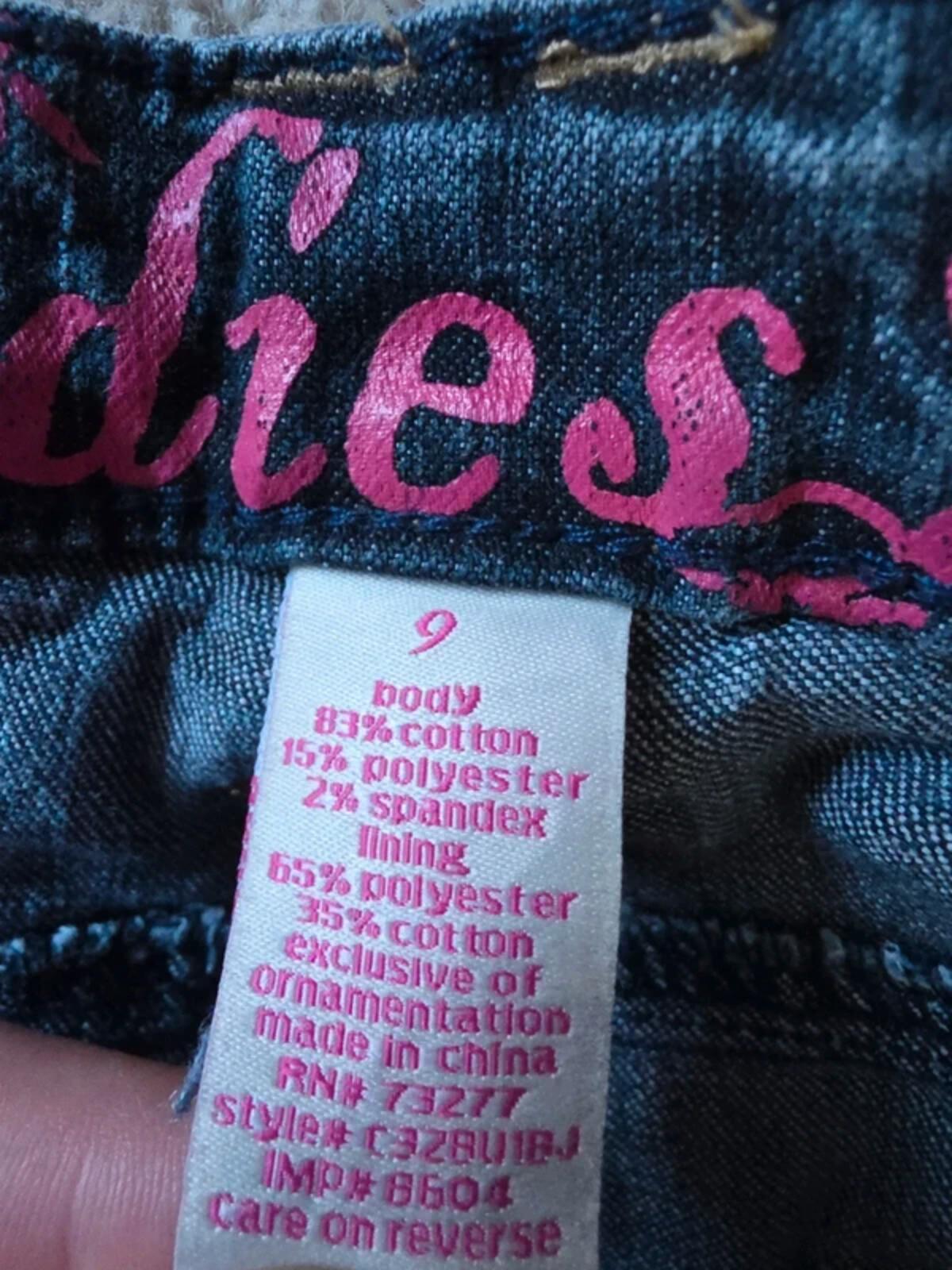 Candie's Low Rise Skinny Vintage Y2K Jeans UK Size 10 Petite