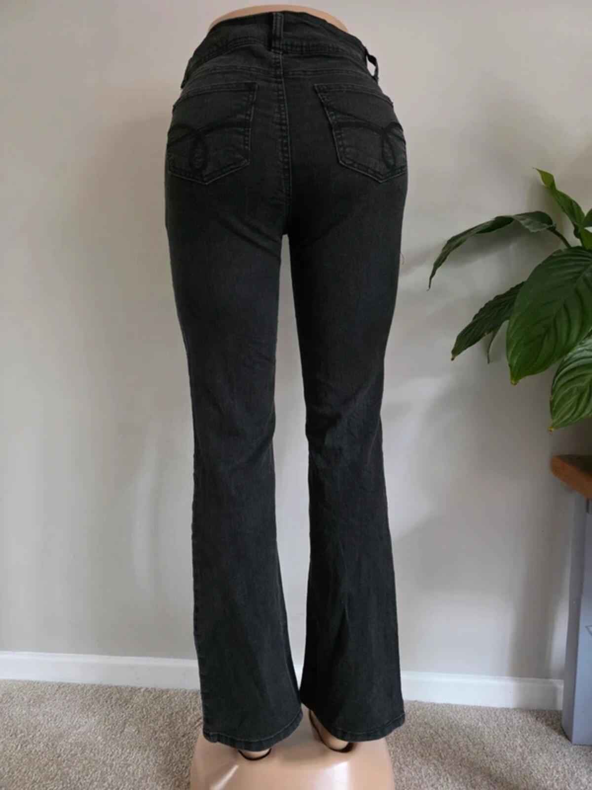 Vintage Y2K Wallflower Low Rise Bootcut Jeans UK Size 10