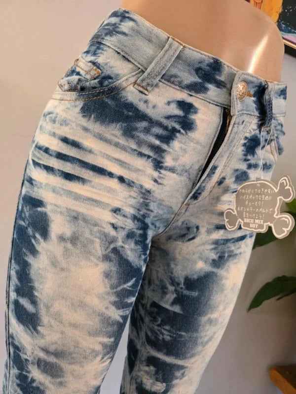 Vintage Y2K Rich Mix Boy High Rise Cropped Jeans UK Size 6/8
