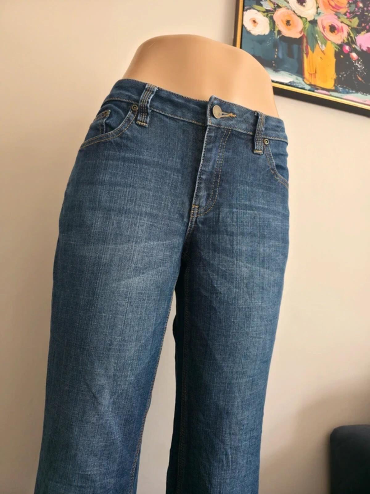 NY&C Vintage Y2K Low Mid Rise Bootcut Jeans UK Size 10