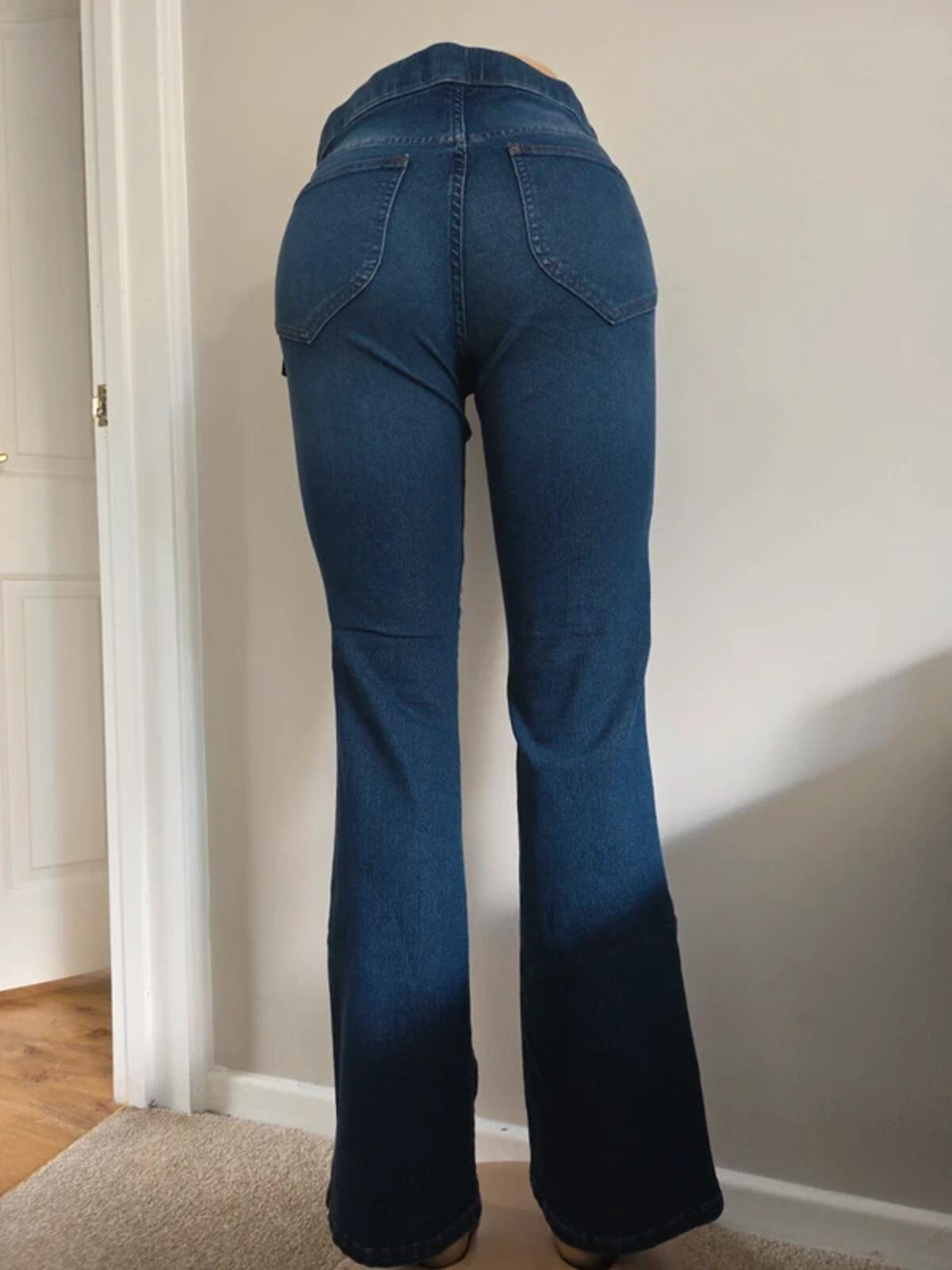 No Boundaries Mid Rise Bootcut Jeans UK Size 10 BNWT
