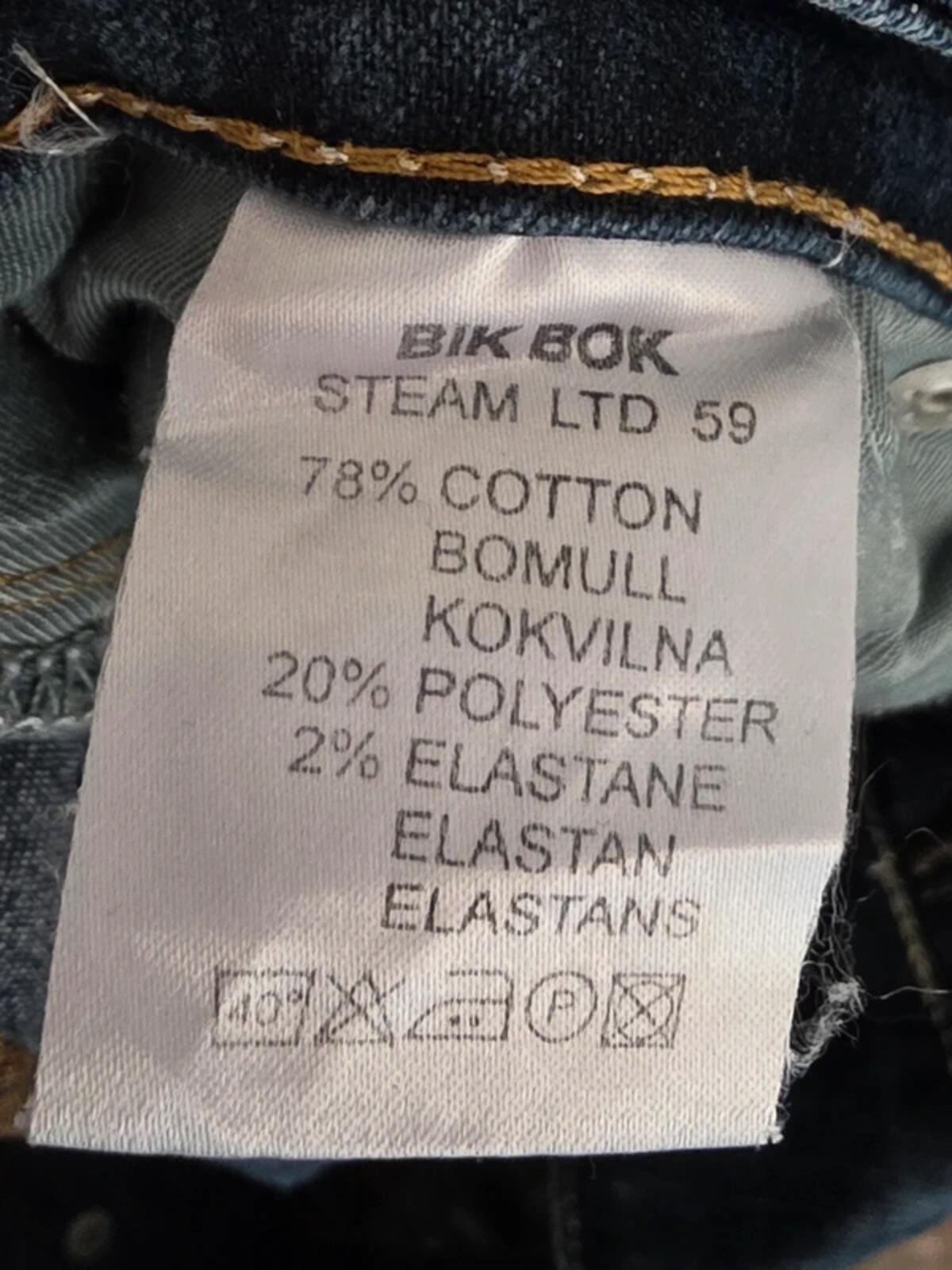 Bik Bok Low Rise Skinny Vintage Y2K Jeans UK Size 8/10