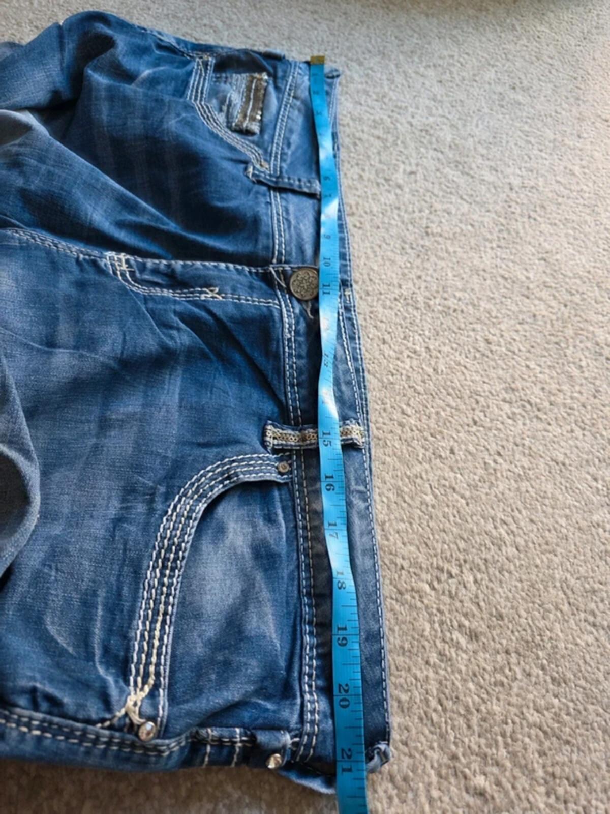 Amethyst Jeans Mid Rise Bootcut UK Size 22