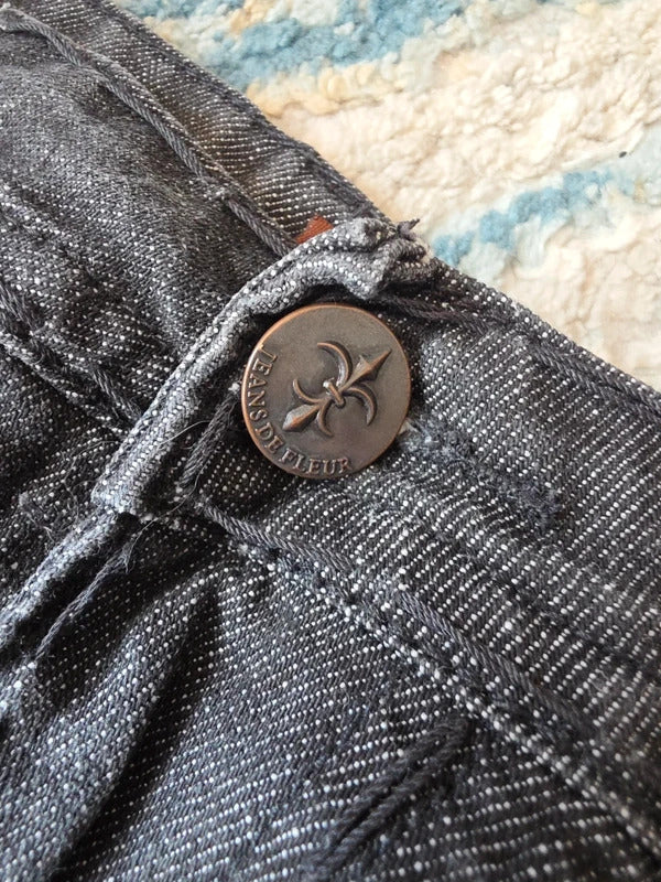 Jeans De Fleur High Rise Skinny Vintage Y2K Embellished Jeans UK Size 16