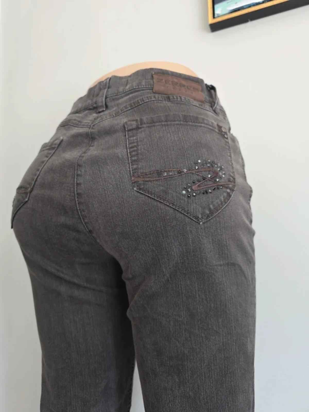 Zerres Mid Rise Straight Relaxed Vintage Y2K Jeans UK Size 12 Petite
