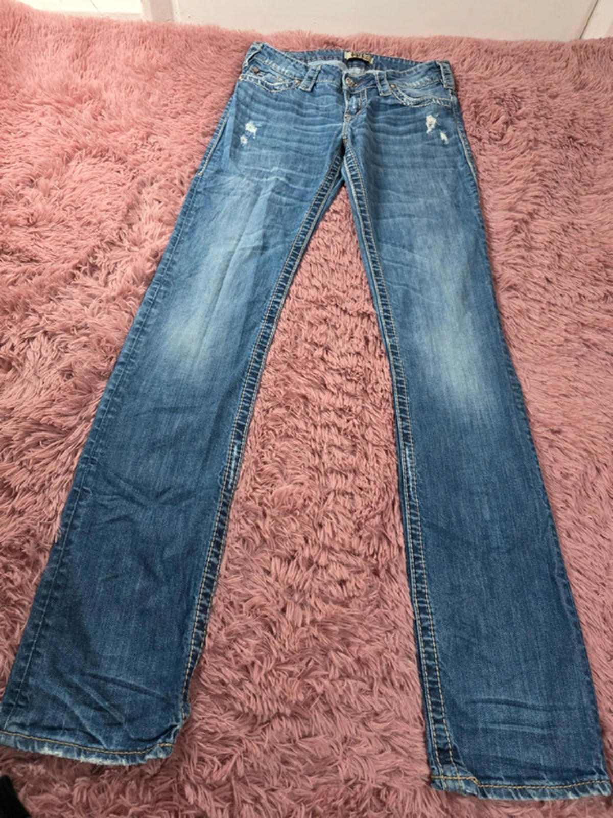 Vintage Y2K 1921 Western Glove Straight Leg Jeans UK size 10