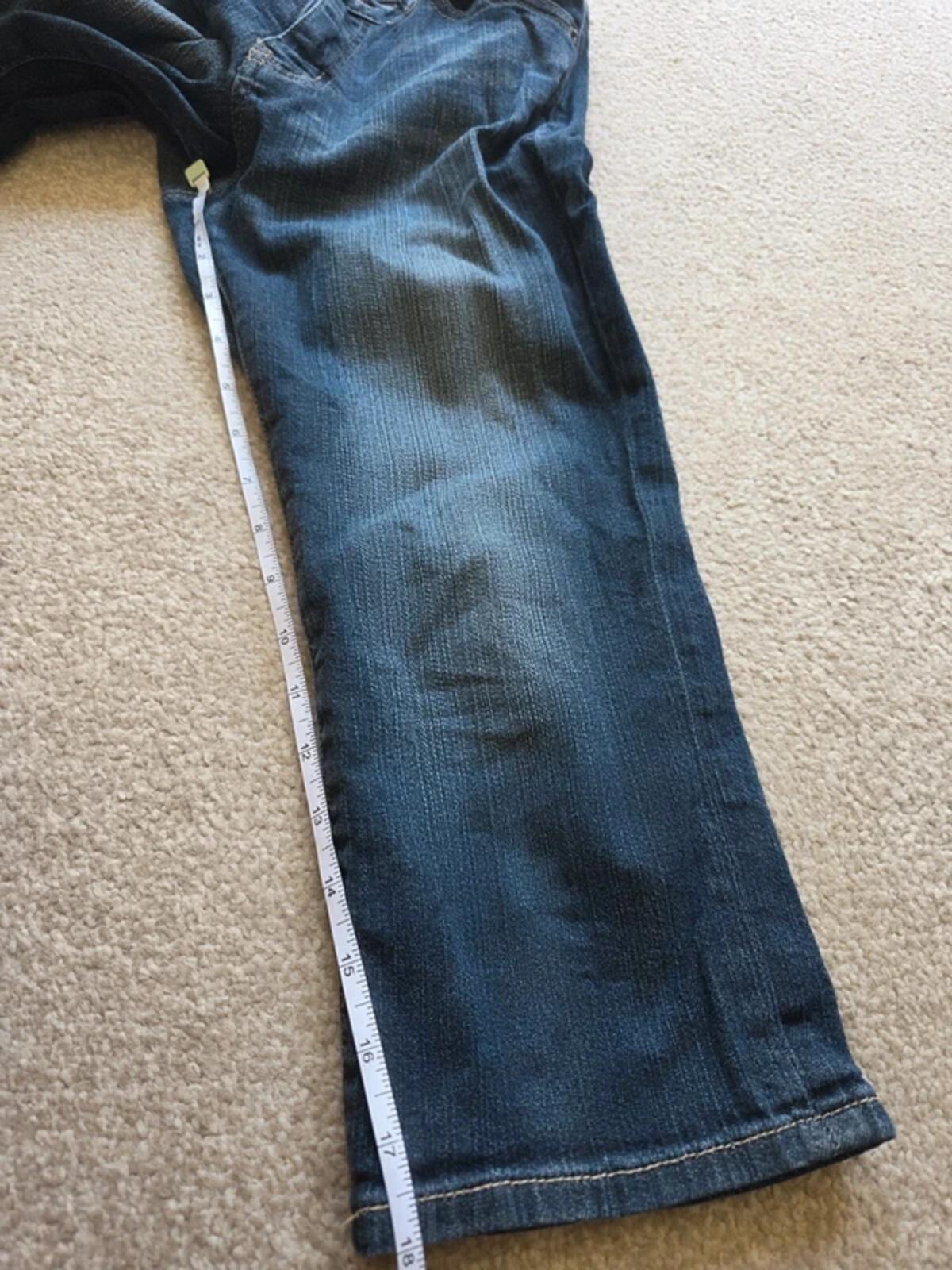 Vintage Y2K Japanese Mid Rise Cropped Jeans UK Size 8