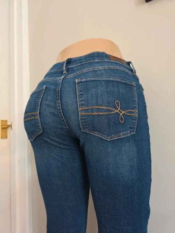 Levi's Denizen Low Rise Bootcut Vintage Y2K Jeans UK Size 8