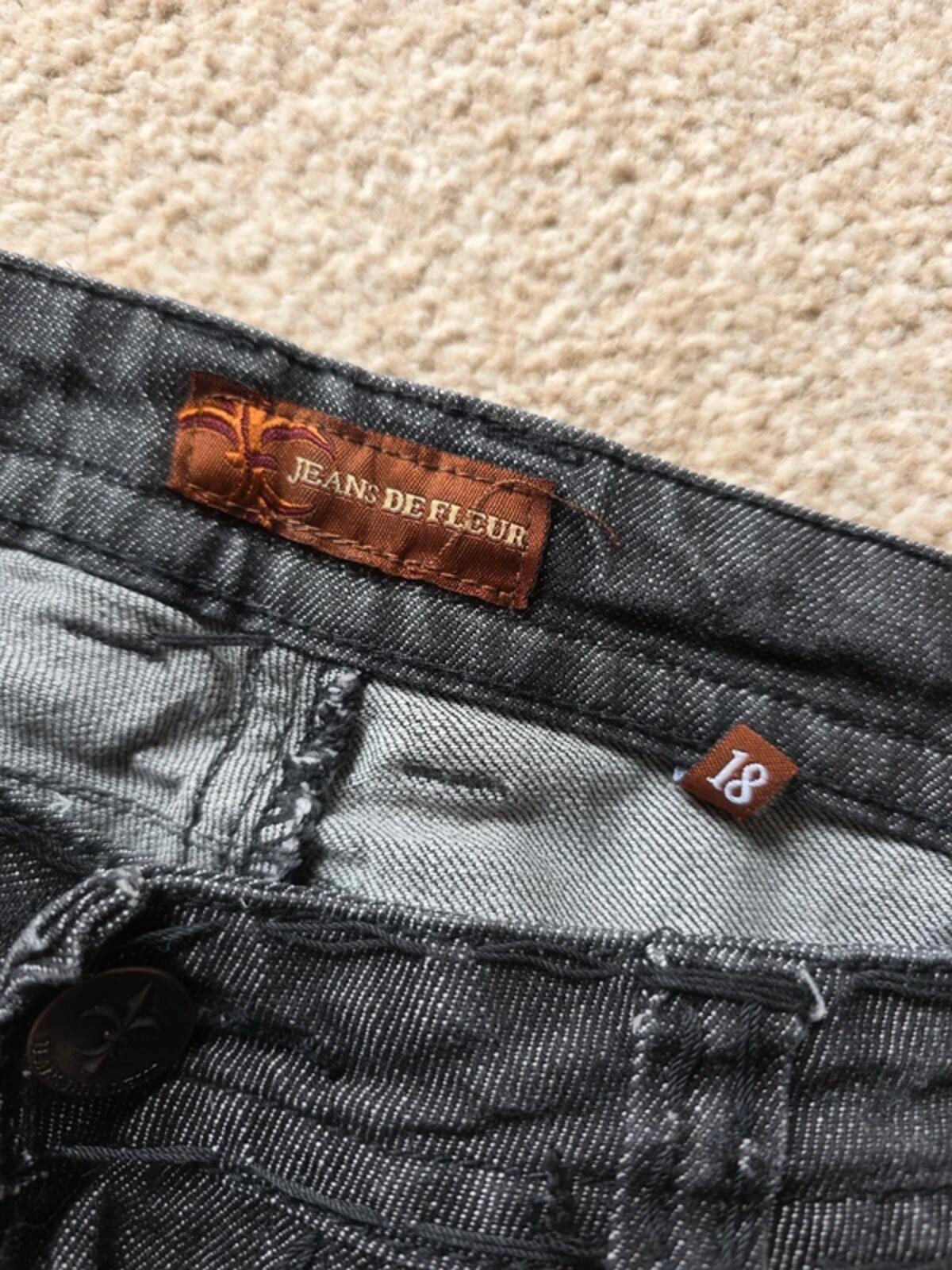 Vintage Y2K Jeans De Fleur High Rise Slim Jeans UK Size 16