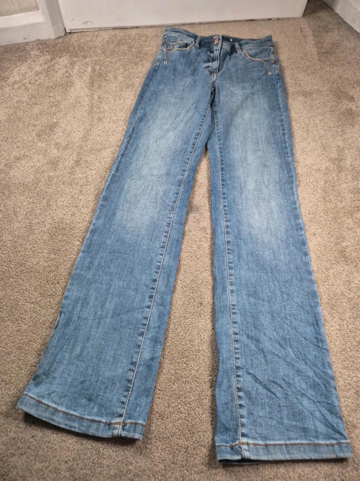 Grain de Malice Droit Jeans – Mid Rise Straight Leg (UK 8) '