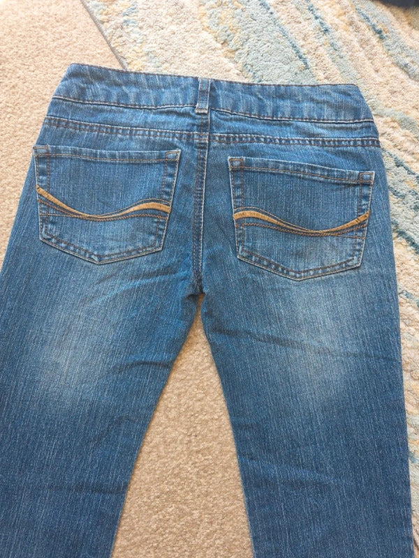Authentic American Heritage Ultra Low Rise Bootcut Vintage Y2K Jeans UK Size 4