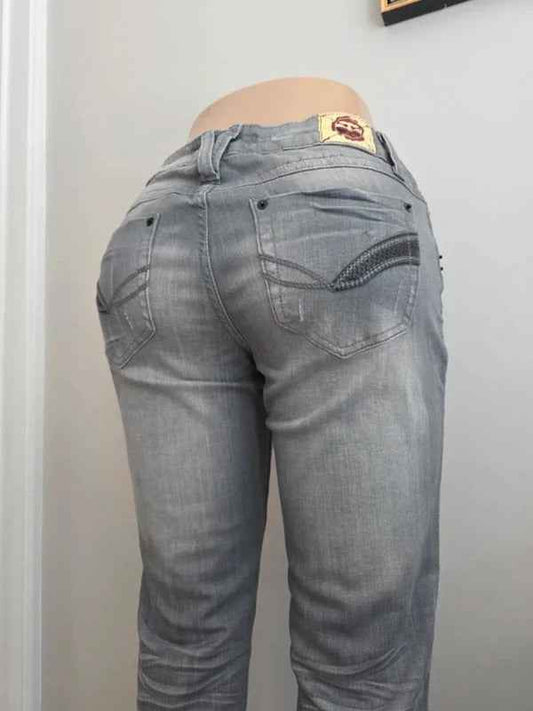 T Five Low Rise Slim Vintage Y2K Jeans UK Size 10