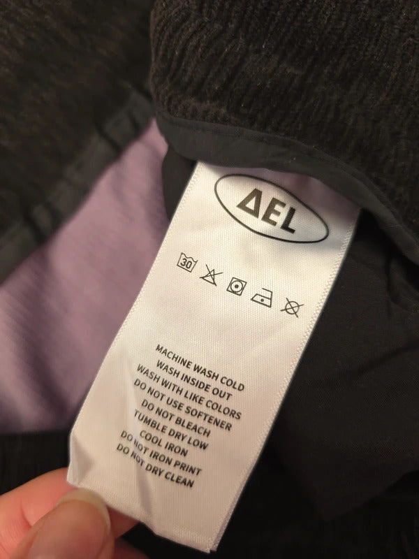 Aelfric Eden High Rise Colour Block Corduroy Cargo Trousers UK Size 10/12