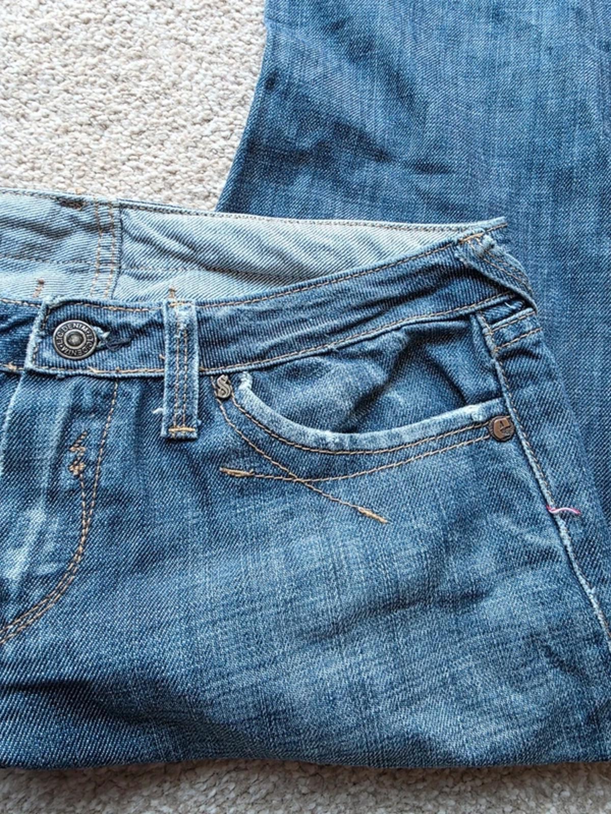 Vintage Y2K LTC Mid Rise Straight Leg Jeans UK Size 8/10