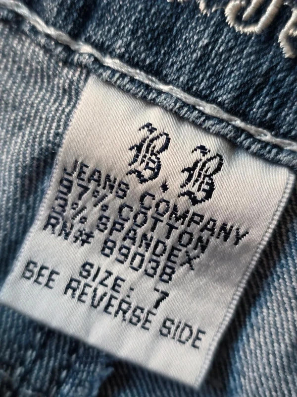 Vintage Y2K B.B Jeans Mid Rise Skinny Jeans UK Size 12