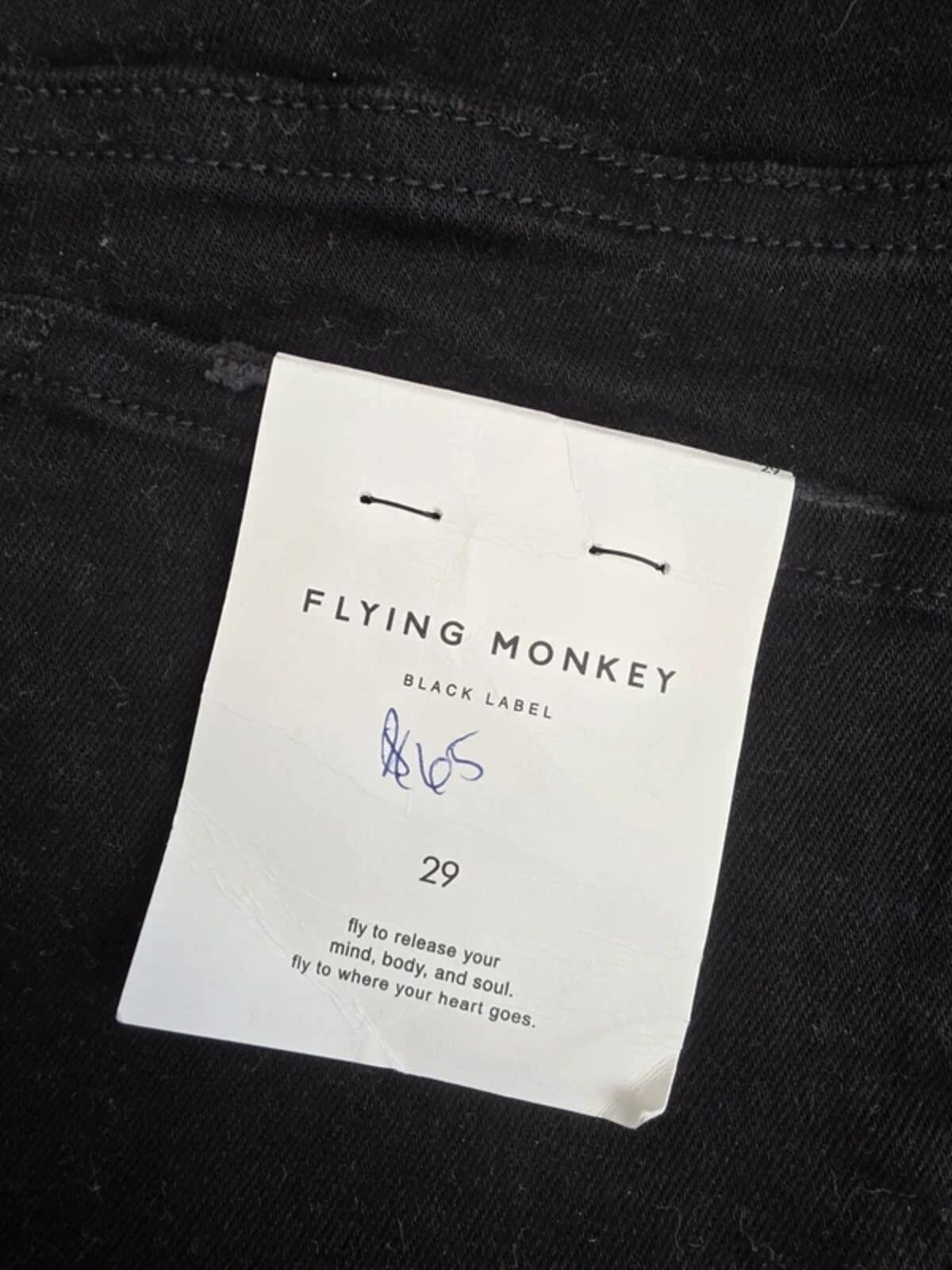 Flying Monkey Mid Rise Flared Vintage Y2K Jeans UK Size 8 Petite