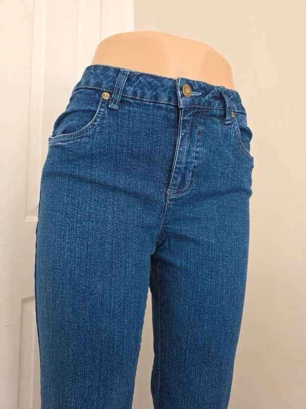 Kim Rogers Mid Rise Bootcut Vintage Y2K Jeans UK Size 8