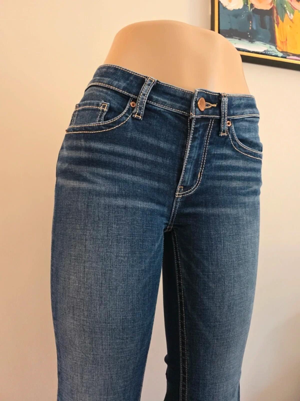 BKE Mid Rise Bootcut Vintage Y2K Jeans UK Size 6 Petite