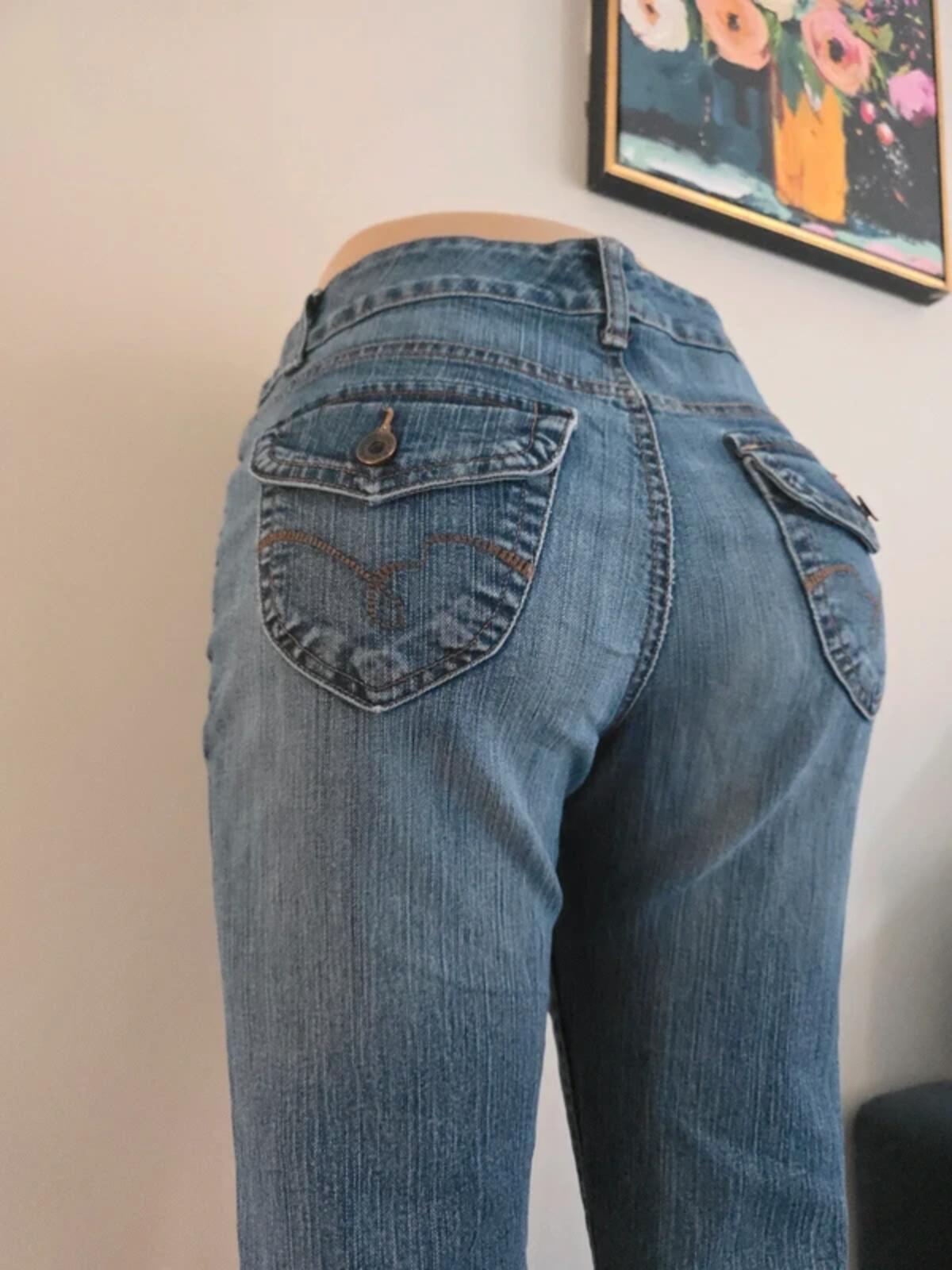 Bandolino Mid Rise Bootcut Vintage Y2K Jeans UK Size 10
