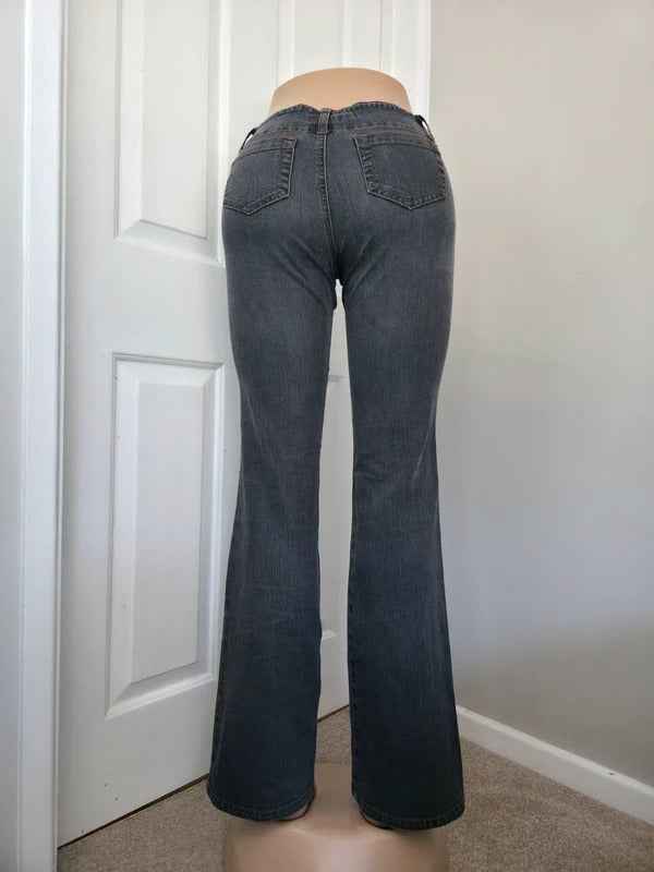 Jacob Connexion Low Rise Bootcut Jeans UK Size 6/8 Tall