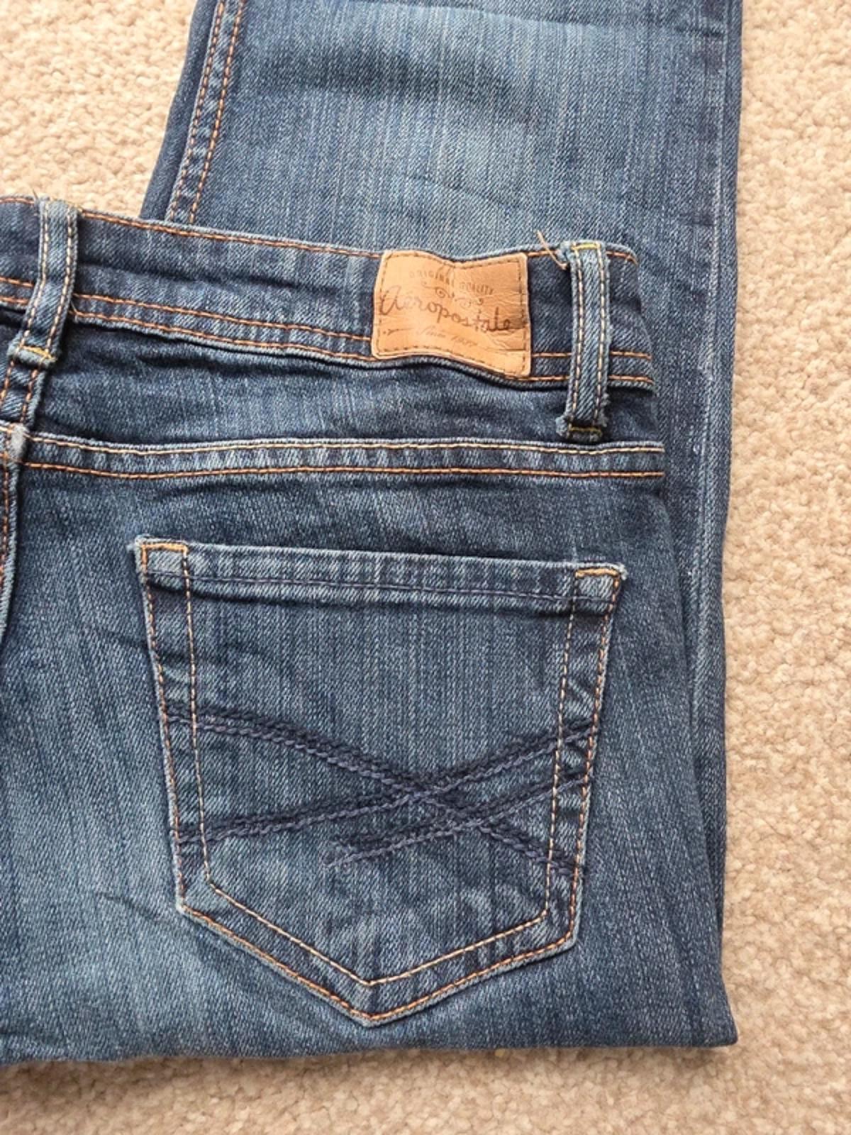 Vintage Y2K Aeropostale Chelsea Low Rise Bootcut Jeans – UK Size 8