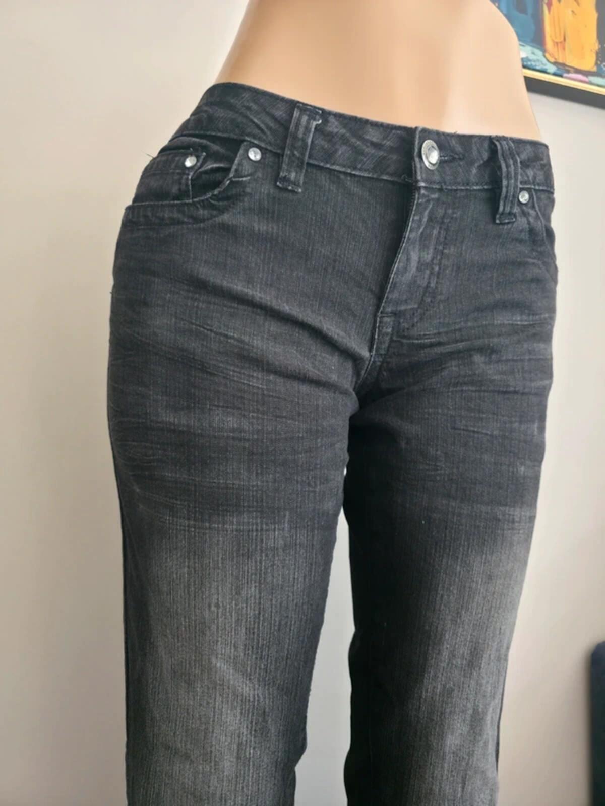 Seductions FD Low Rise Straight Vintage Y2K Jeans UK Size 12/14