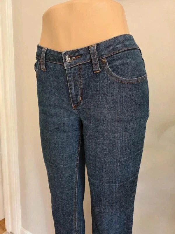Vintage Y2K St. John’s Bay Mid Rise Straight Jeans UK Size 12 Petite
