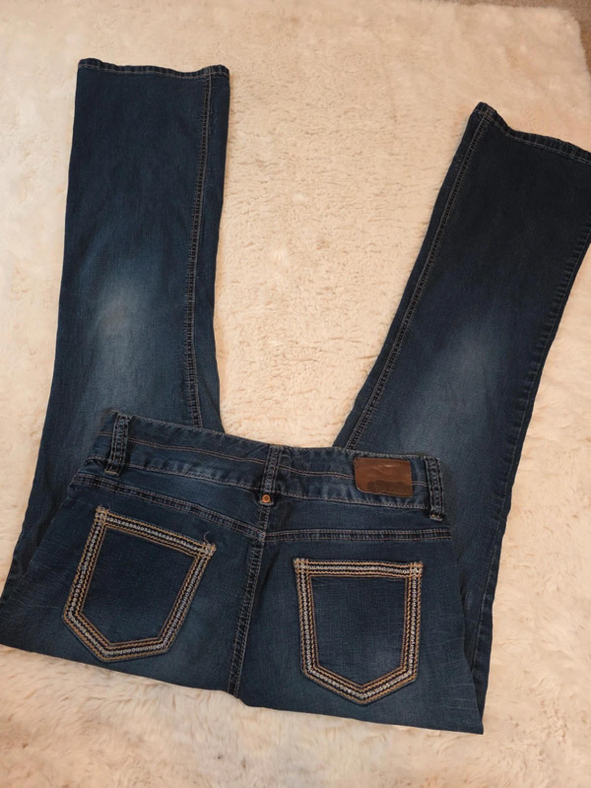 Y2K Maurices Mid Rise Bootcut Jeans UK Size 12