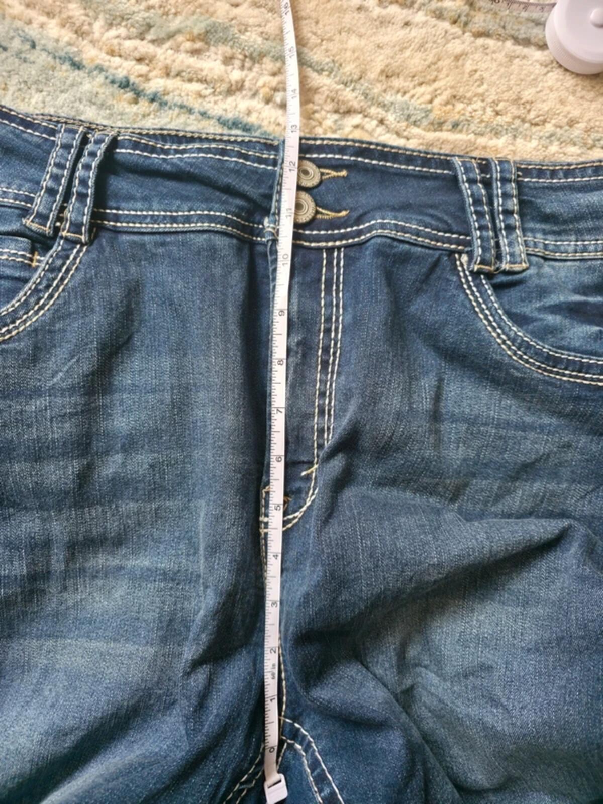 Wallflower Vintage Y2K High Rise Relaxed Bootcut Jeans UK Size 18 Petite