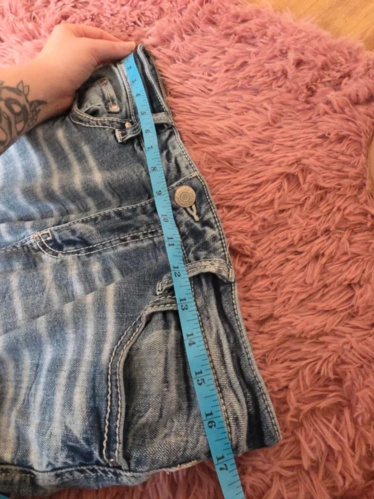 Vintage Y2K Daytrip Virgo Straight Jeans – Distressed – UK Size 14