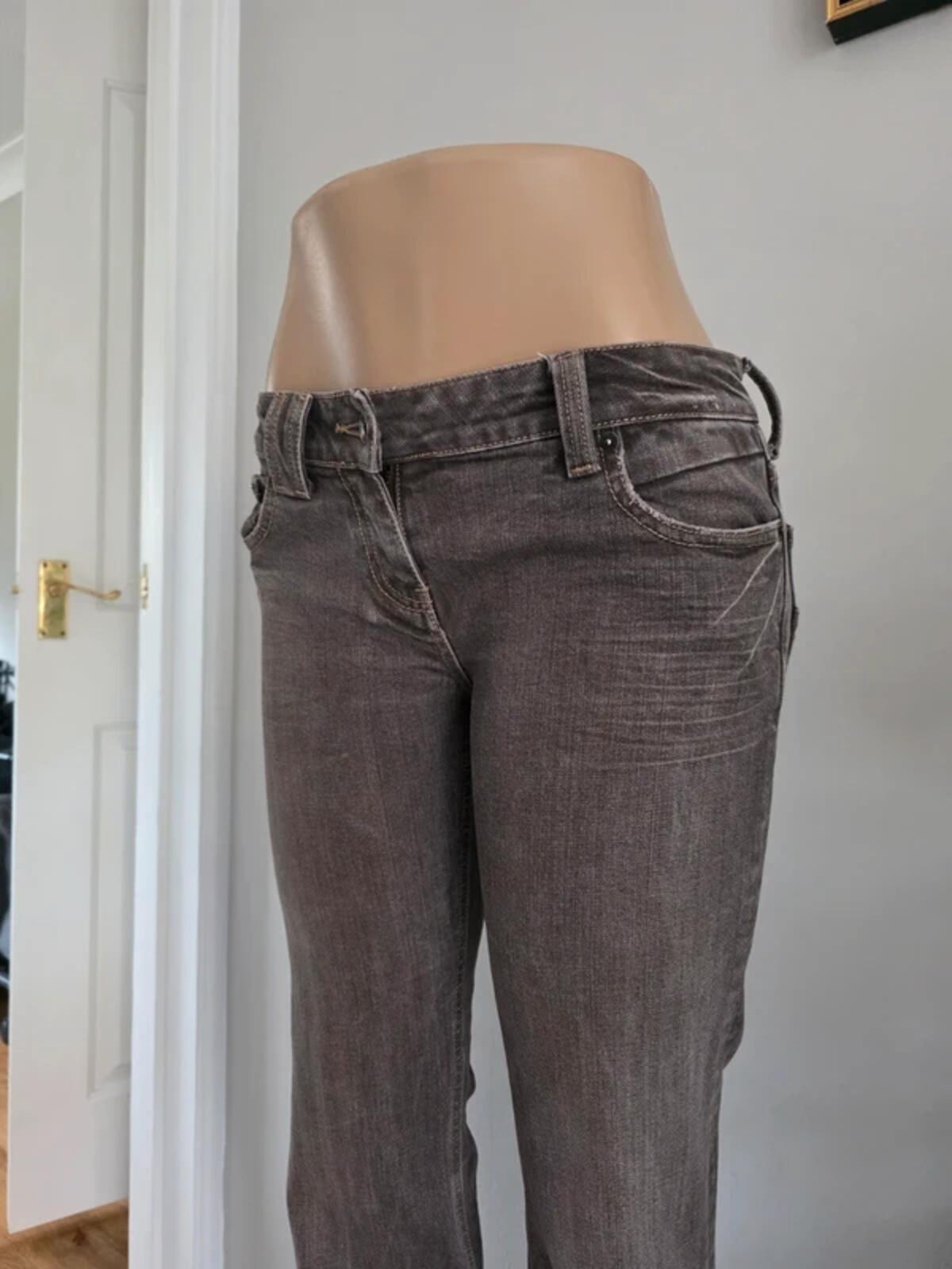 Vintage Y2K Cache Cache Low Rise Bootcut Jeans UK Size 10