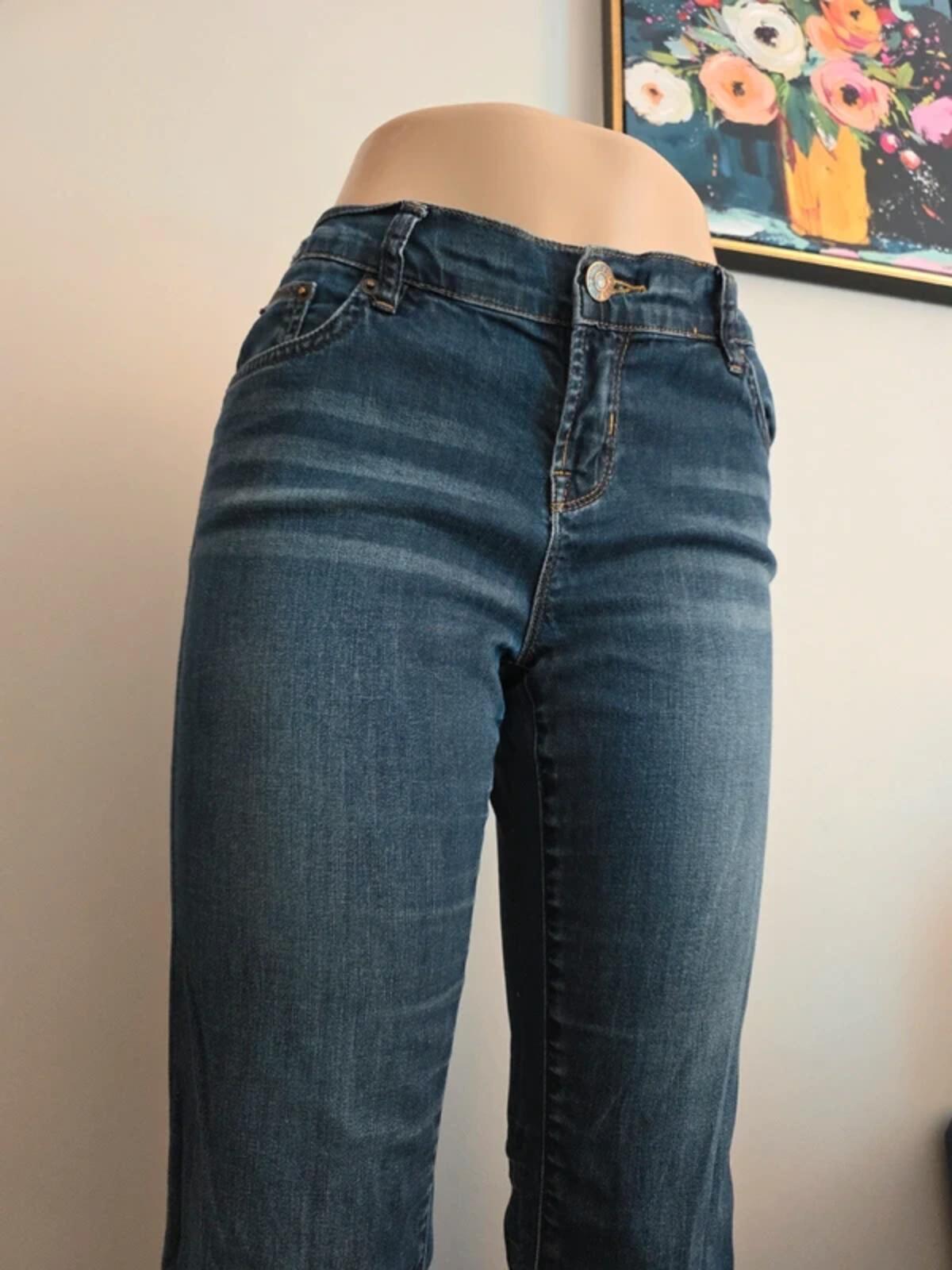 Buffalo David Bitton Low Rise Bootcut Vintage Y2K Jeans UK Size 8