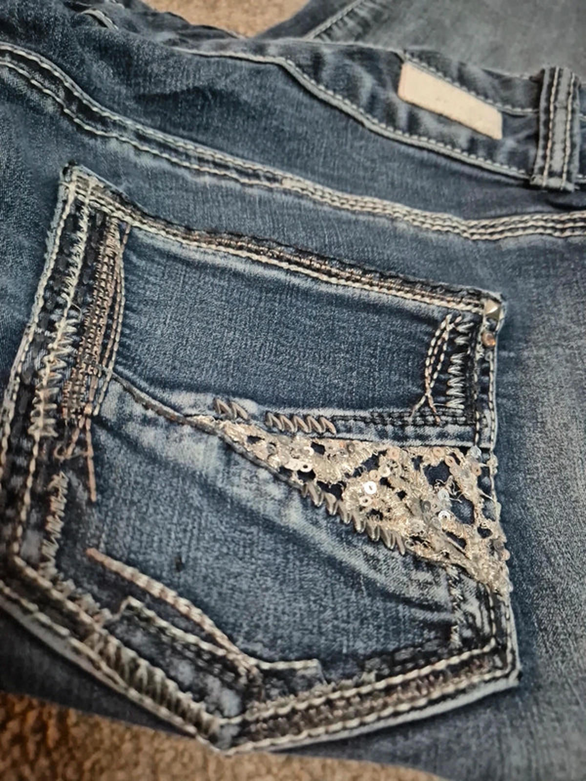 Vintage Y2K Arya Jeans Mid Rise Skinny Denim – UK 16 '