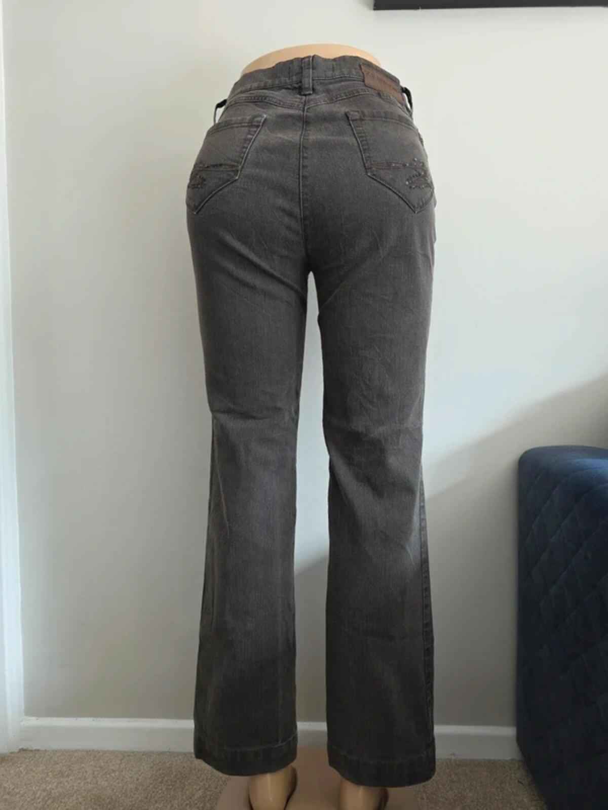 Zerres Mid Rise Straight Relaxed Vintage Y2K Jeans UK Size 12 Petite