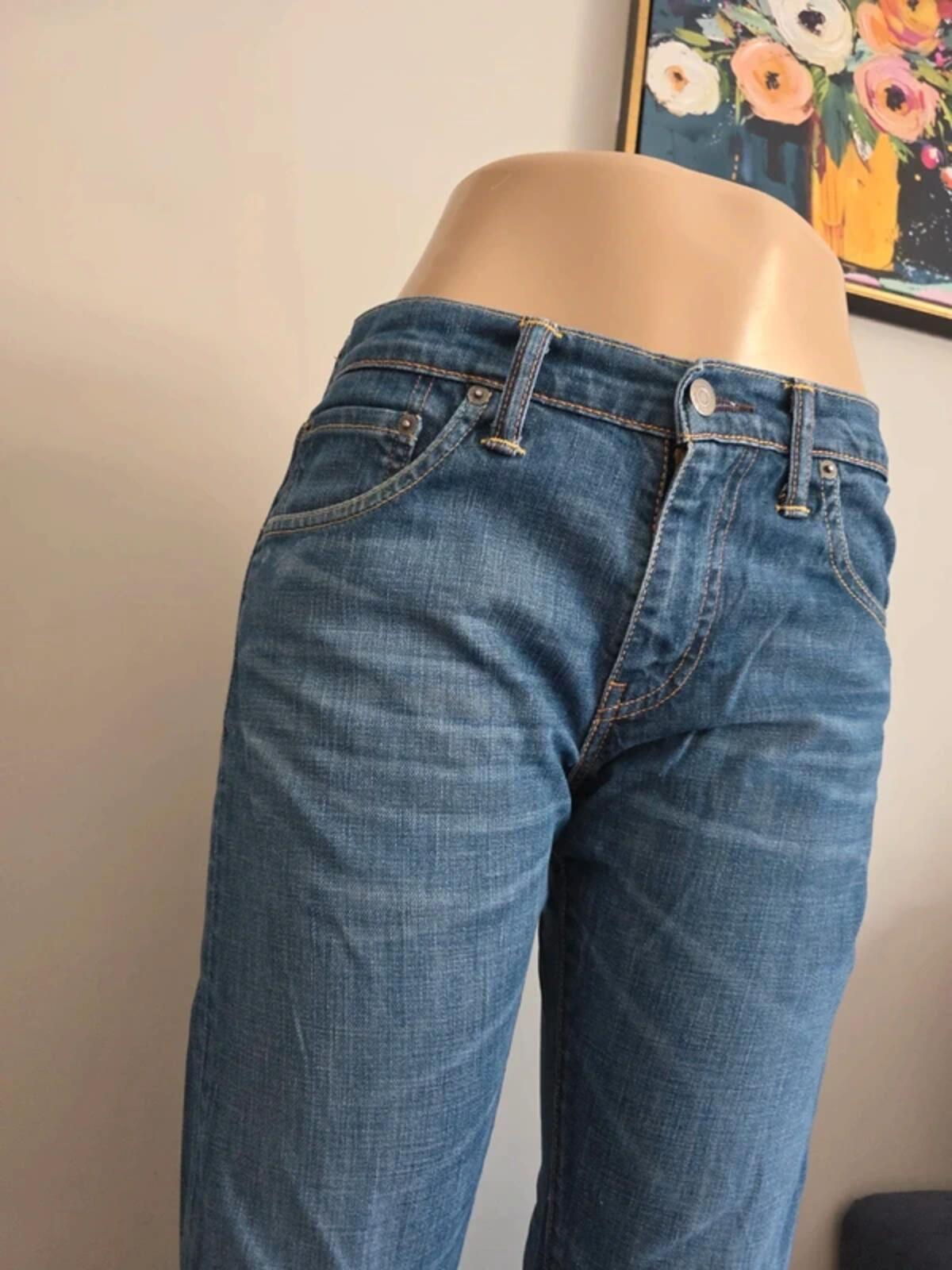 Levi's Mid Rise Bootcut Vintage Y2K Jeans UK Size 10 Petite