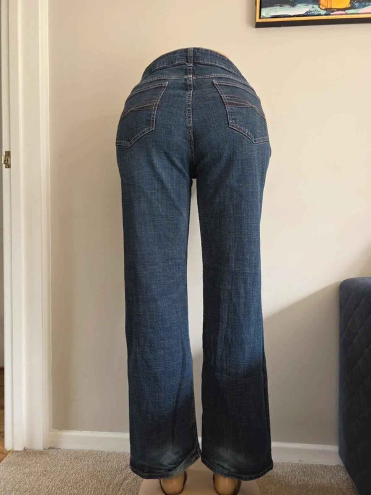 Lee High Rise Bootcut Vintage Y2K Jeans UK Size 14 Petite