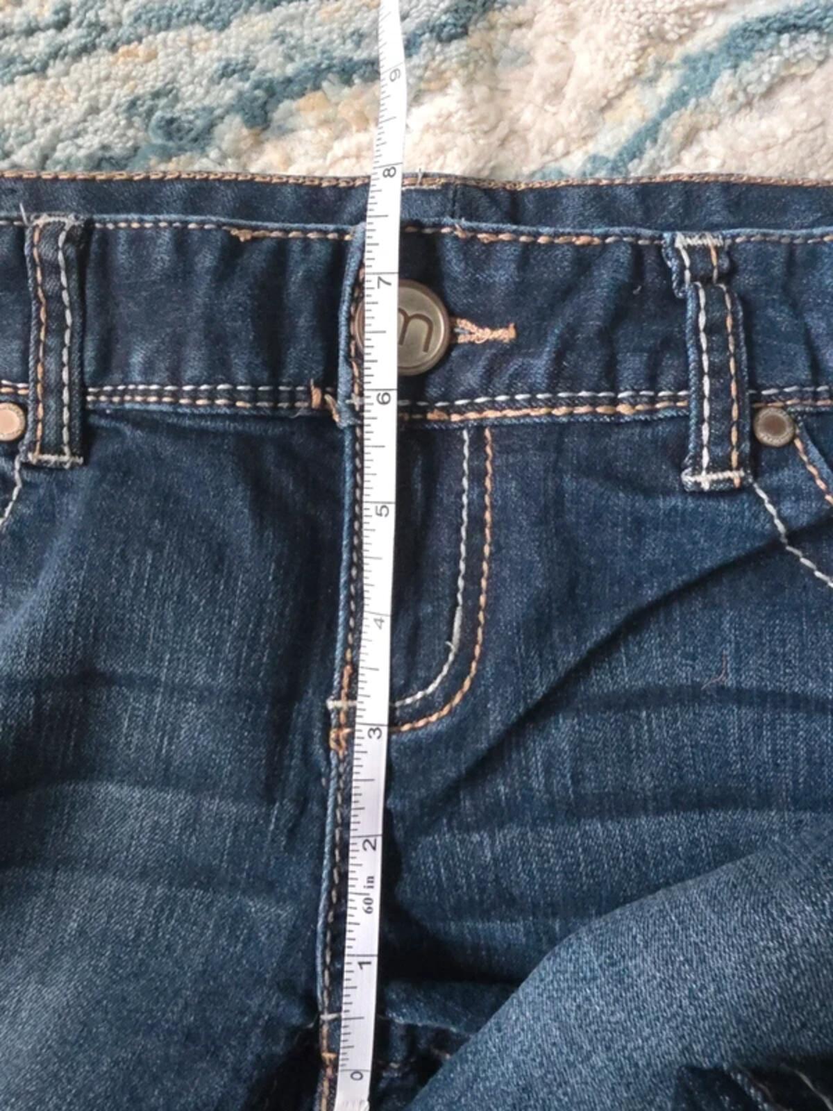 Maurices Low Rise Bootcut Jeans UK Size 8 Petite