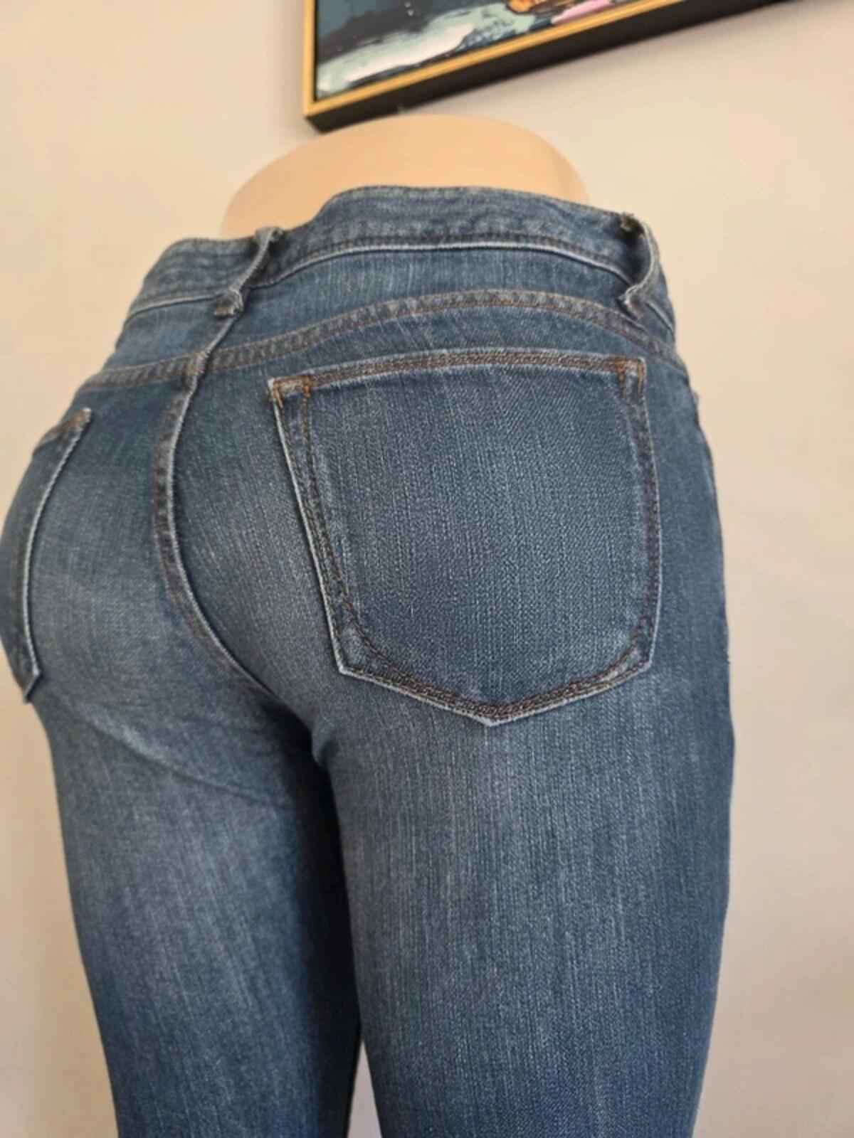 Vintage Y2K HushHush Low to Mid Rise Cropped Jeans UK Size 8/10