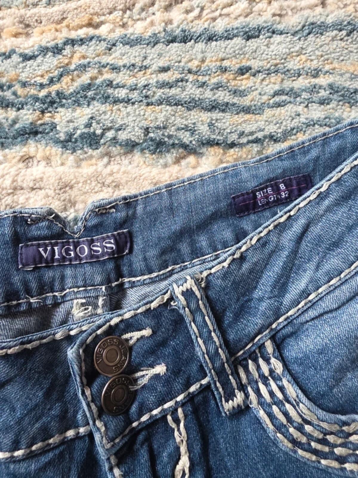 Vigoss Low Rise Bootcut Vintage Y2K Jeans UK Size 10