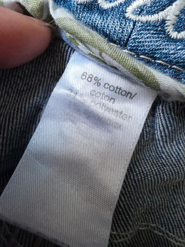 Maurices Low Rise Baby Bootcut Vintage Y2K Jeans UK Size 8