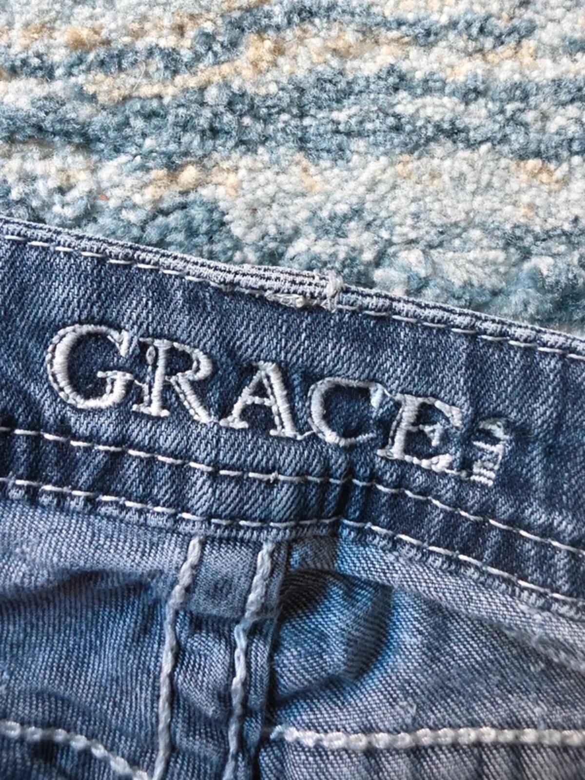 Grace in LA Low Rise Bootcut Vintage Y2K Jeans UK Size 6 Tall