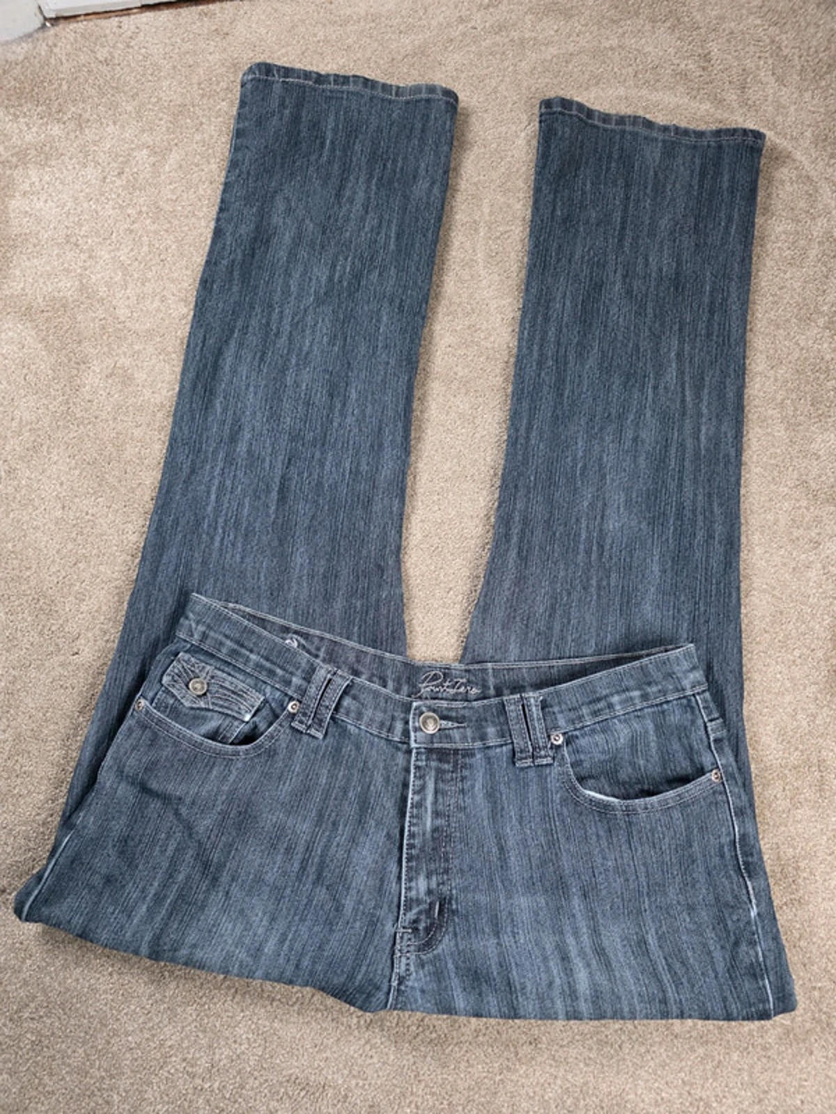 Vintage Y2K Point Zero Mid Rise Bootcut Jeans UK Size 14