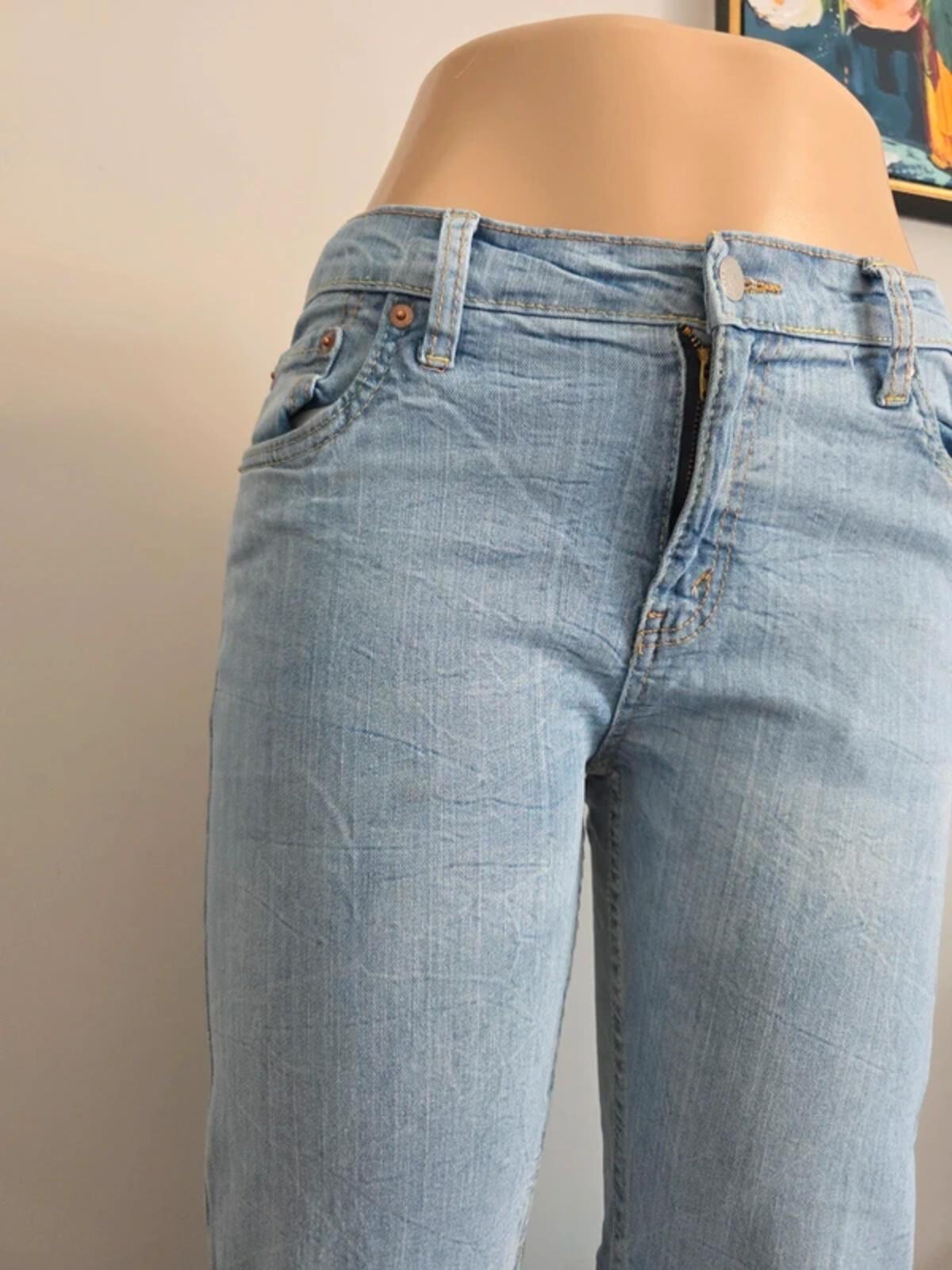 Levi's 502 Mid Rise Slim Vintage Y2K Jeans UK Size 10 Petite
